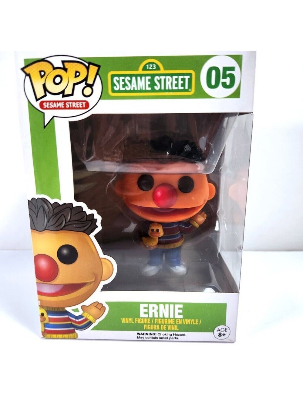 Funko Pop # 05 Sesame Street Ernie Vinyl Figure 2015